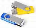 Best Seller Plastic Swivel USB Flash Drive Custom Logo Gadget Pendrive 4