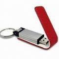 New Year Gifts Leather  Flash Memory USB Stick 2