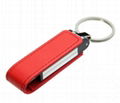 New Year Gifts Leather  Flash Memory USB Stick 5