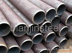 Seamless steel pipe for oil transport