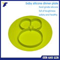 Wholesale New Design Cheap Silicone Rubber Baby Placemats