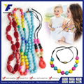 Wholesale best baby teething necklace for baby toys