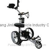 Bat Caddy X8R Electric Golf Bag Cart Caddy Lithium Battery & Remote  1