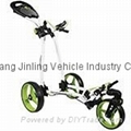 Classic Plus Men's 2014 Masters Golf Icart 3 Wheel Trolley Cart  1