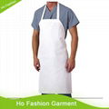 Good quality cotton cooking white apron  1