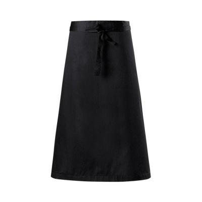 Custom cooking high quality waist cotton apron with one pockets 4