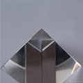 Quartz Crystal Glass Pyramid Paperweight natural stones and minerals crystals Fe 4