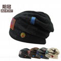 Wholesale Knitted Beanie Cap Winter Hats for Men Ski Hat Caps 1