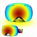 Wholesale Ski Snowboard Goggles with Quick Lens-Changing UV400 Protection Anti-F 1