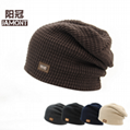 Winter Hats Knitted Beanie Caps Soft Warm Ski Hat