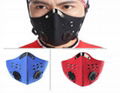 N95 Carbon Filter Neoprene Anti Pollution Haze Cycling Ski Sport Half Face Mask 1