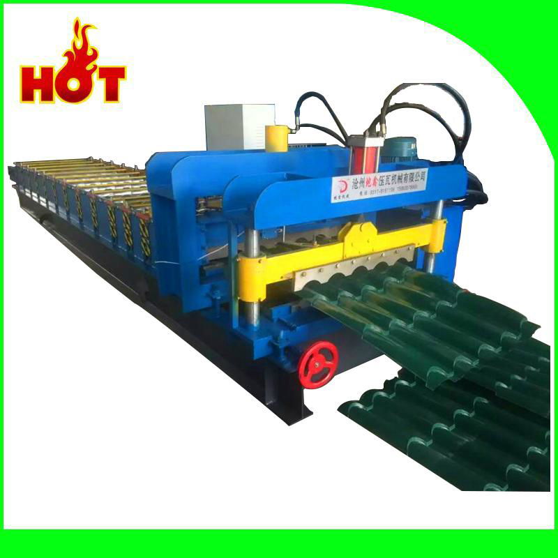 2016 Glazed tile roll forming machine for sale 2