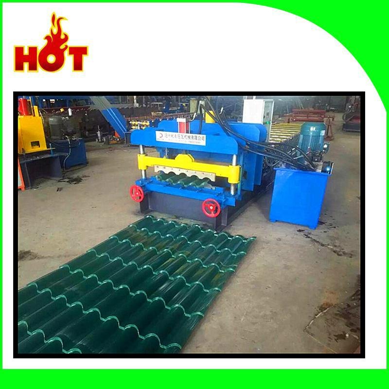 2016 Glazed tile roll forming machine for sale 4