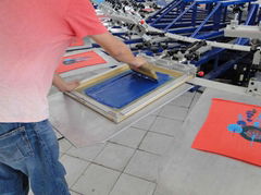 Semi-auto t-shirt screen printing machine for sale