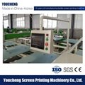10 color 36 stations oval screen printing machine