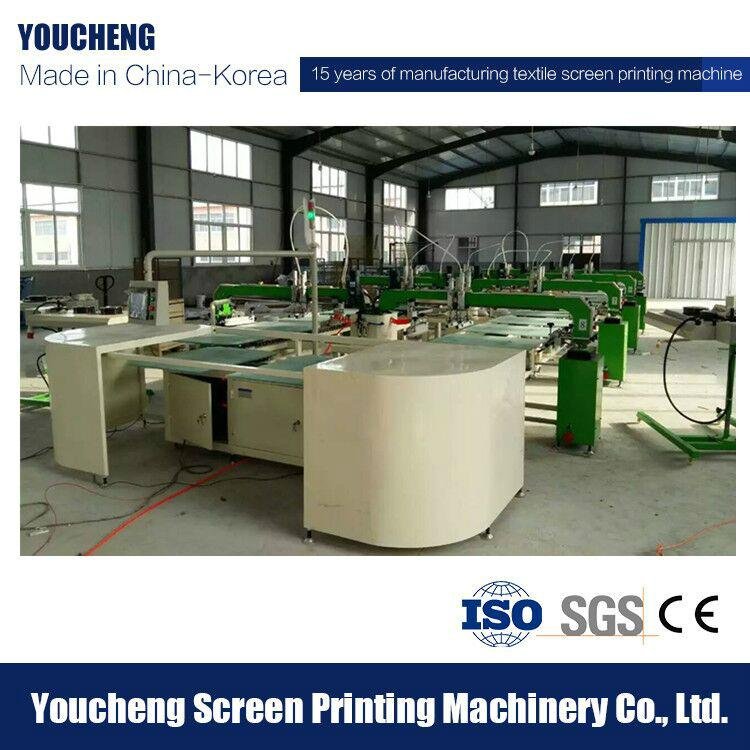 10 color 36 stations oval screen printing machine 2