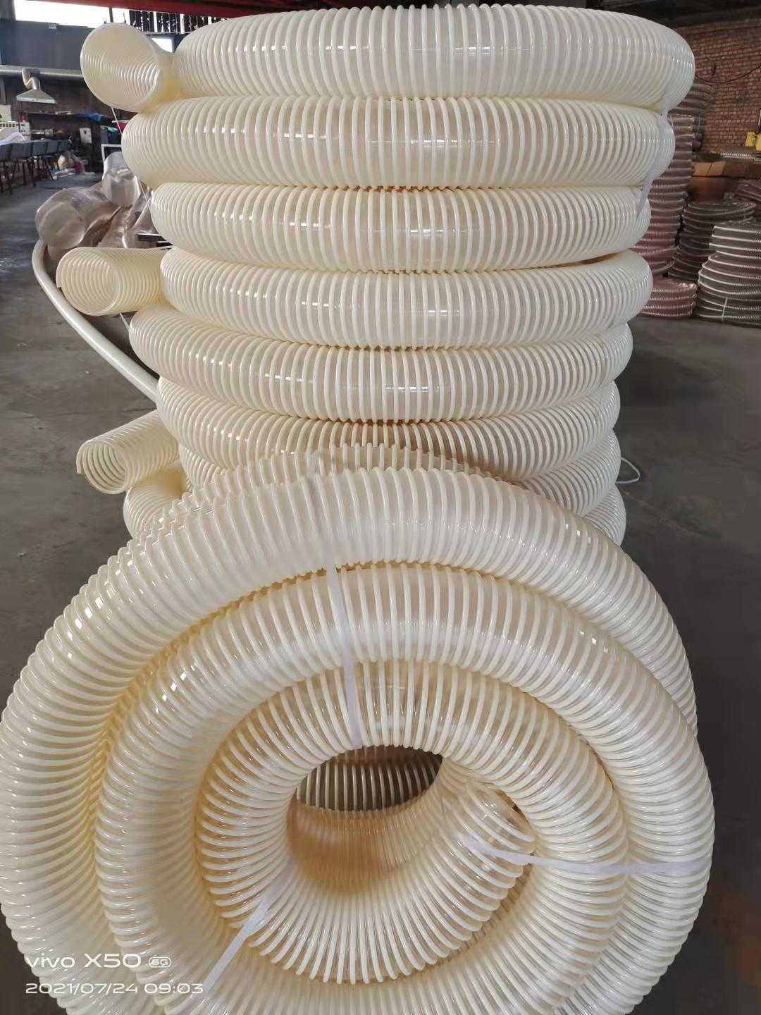 PU dust collection steel wire hose 2