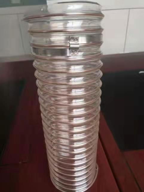 PU dust collection steel wire hose 3