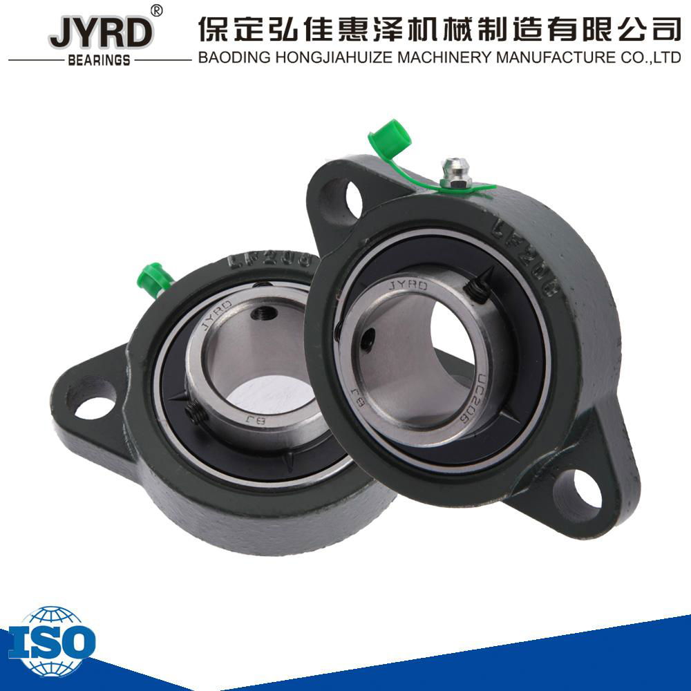 short pillow block bearing uclf206 oval flange unit  2