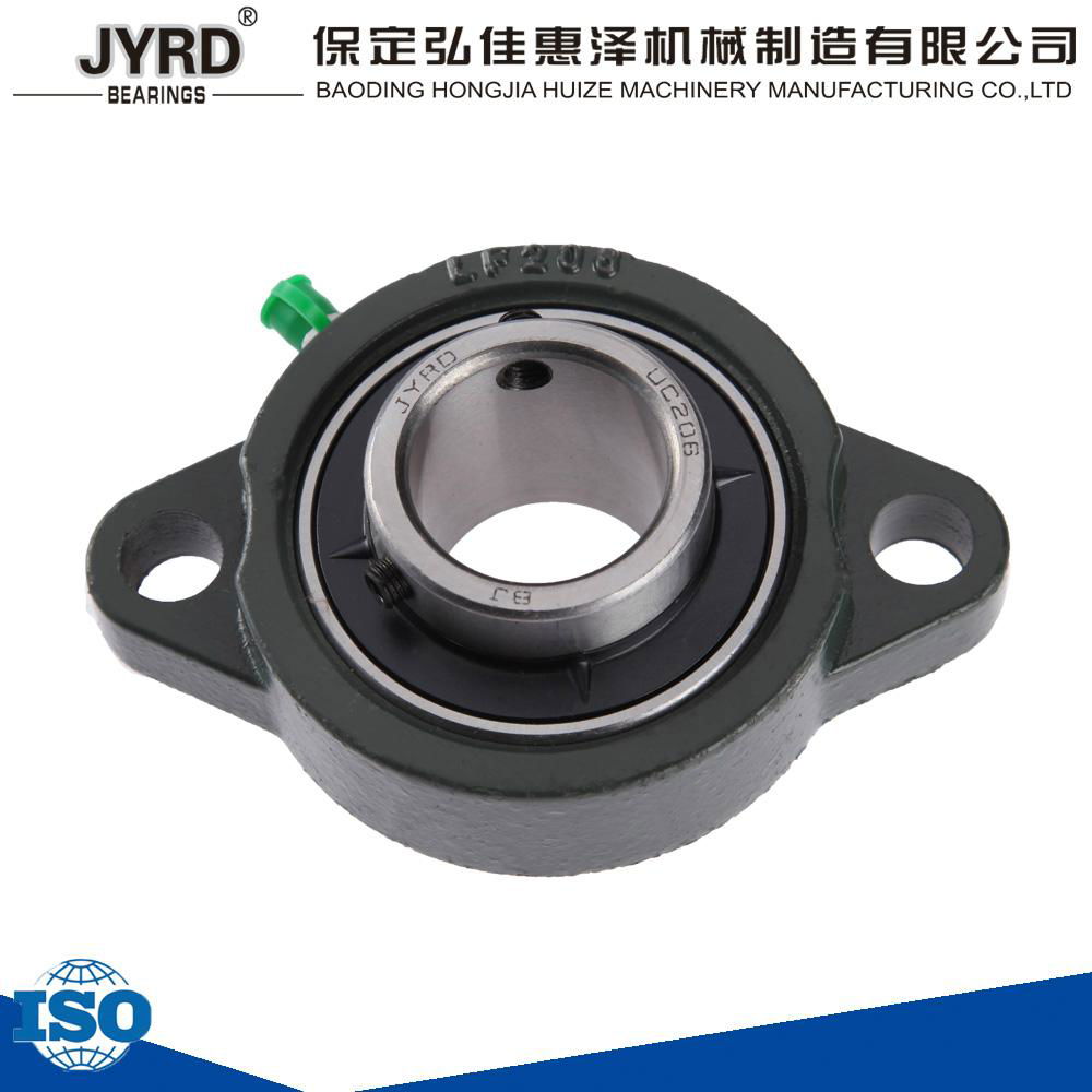 short pillow block bearing uclf206 oval flange unit  3