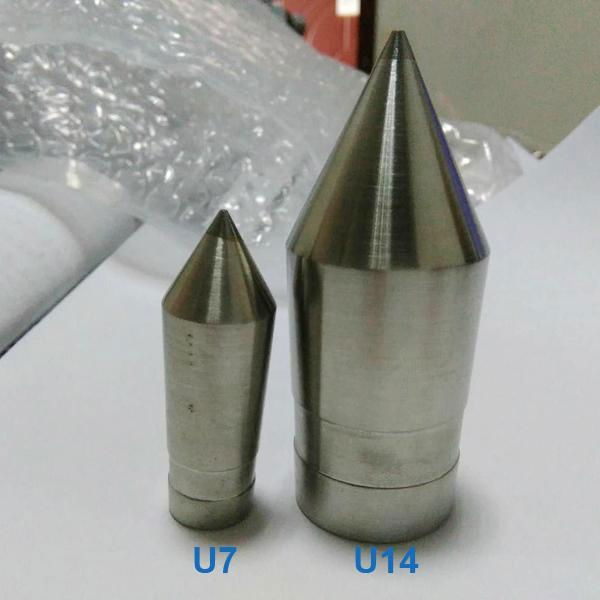 U14  fixed center extrusion tips and wire guides