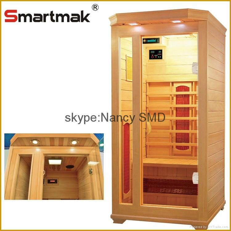 Luxury single steam shower with infrared sauna function - SMT-021HB -  SMARTMAK (China Manufacturer) - Sauna Room - Construction & Decoration