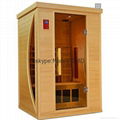 2016 China hot selling 2 person infrared sauna room 1