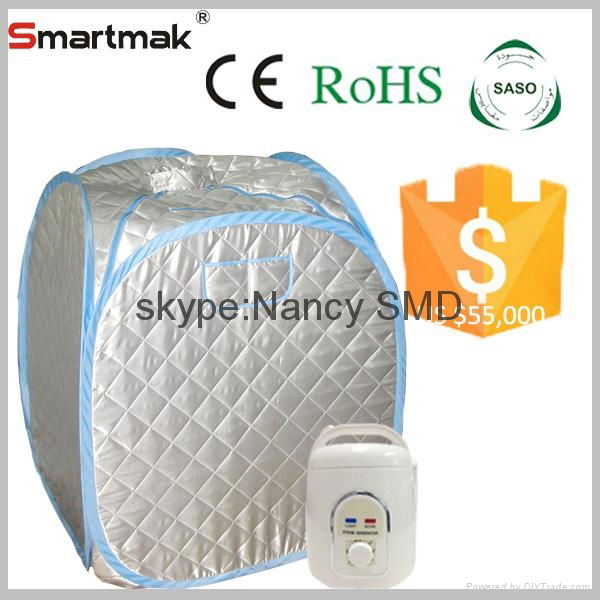 Family Portable Steam Sauna 900W with CE ROHS SASO 5