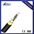 2/4/6 core All-dielectric Self-supporting Aerial adss fiber optic cable 1