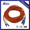 2 Core 3.0 mm LC-Sc ftth Optical Fiber Patch Cord 