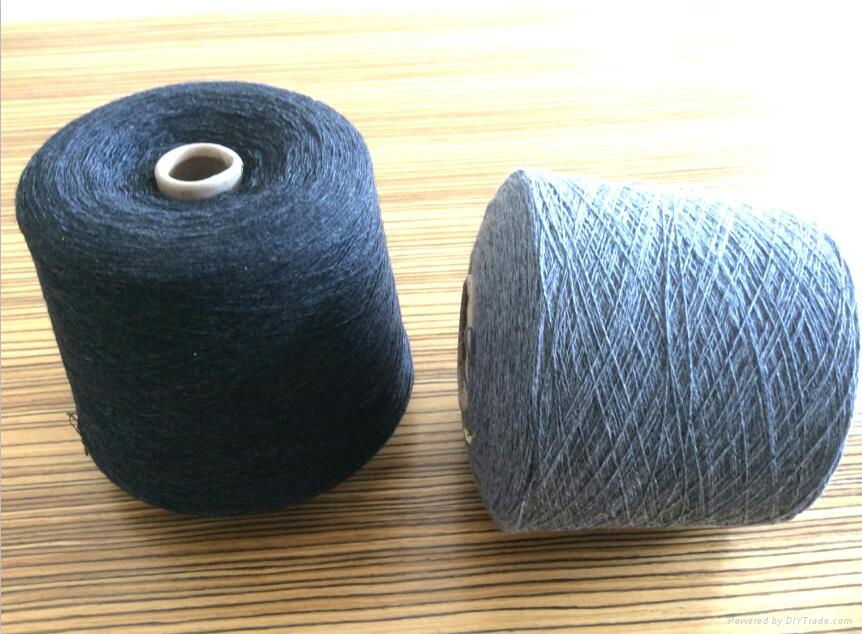 2/15nm 5%Cashmere35%Wool(19.5μm)30%Nylon30%Viscose Yarn 3