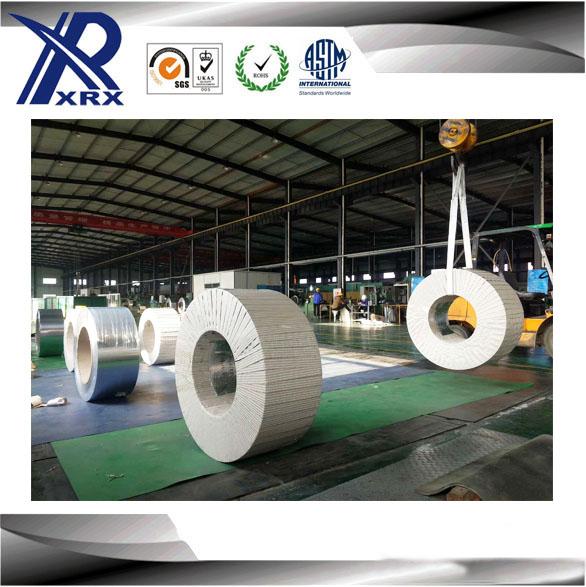 SUS430 austenitic precision metal stamping stainless steel band Tisco