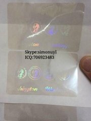 Washington state ID UV overlay hologram sticker manufacturer