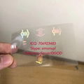  Rhode Island ID DL hologram overlay sticker WITH UV RI  ID template