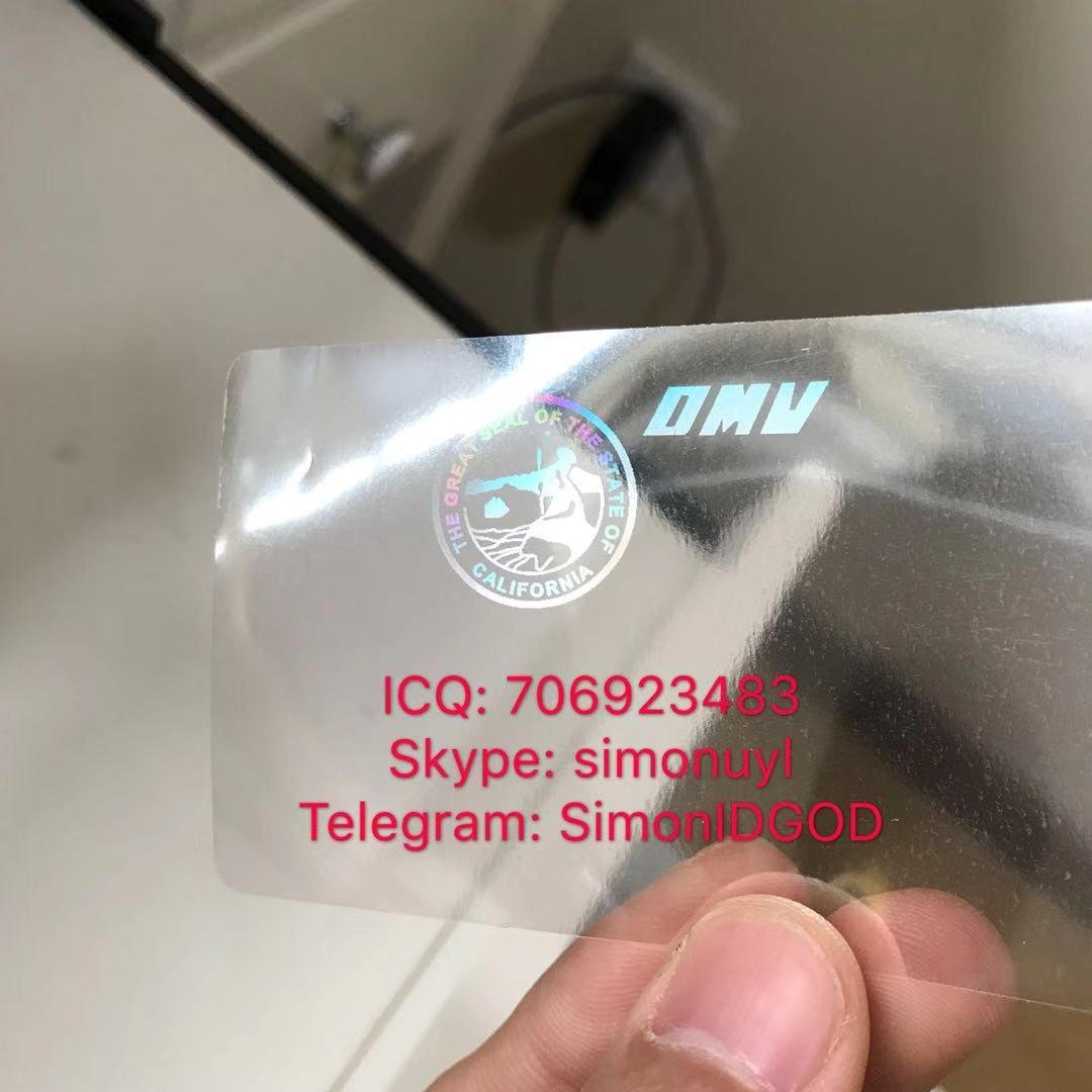 US State ID Hologram California state ID overlay hologram sticker OMV