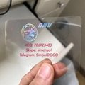 US State ID Hologram California state ID overlay hologram sticker OMV 2