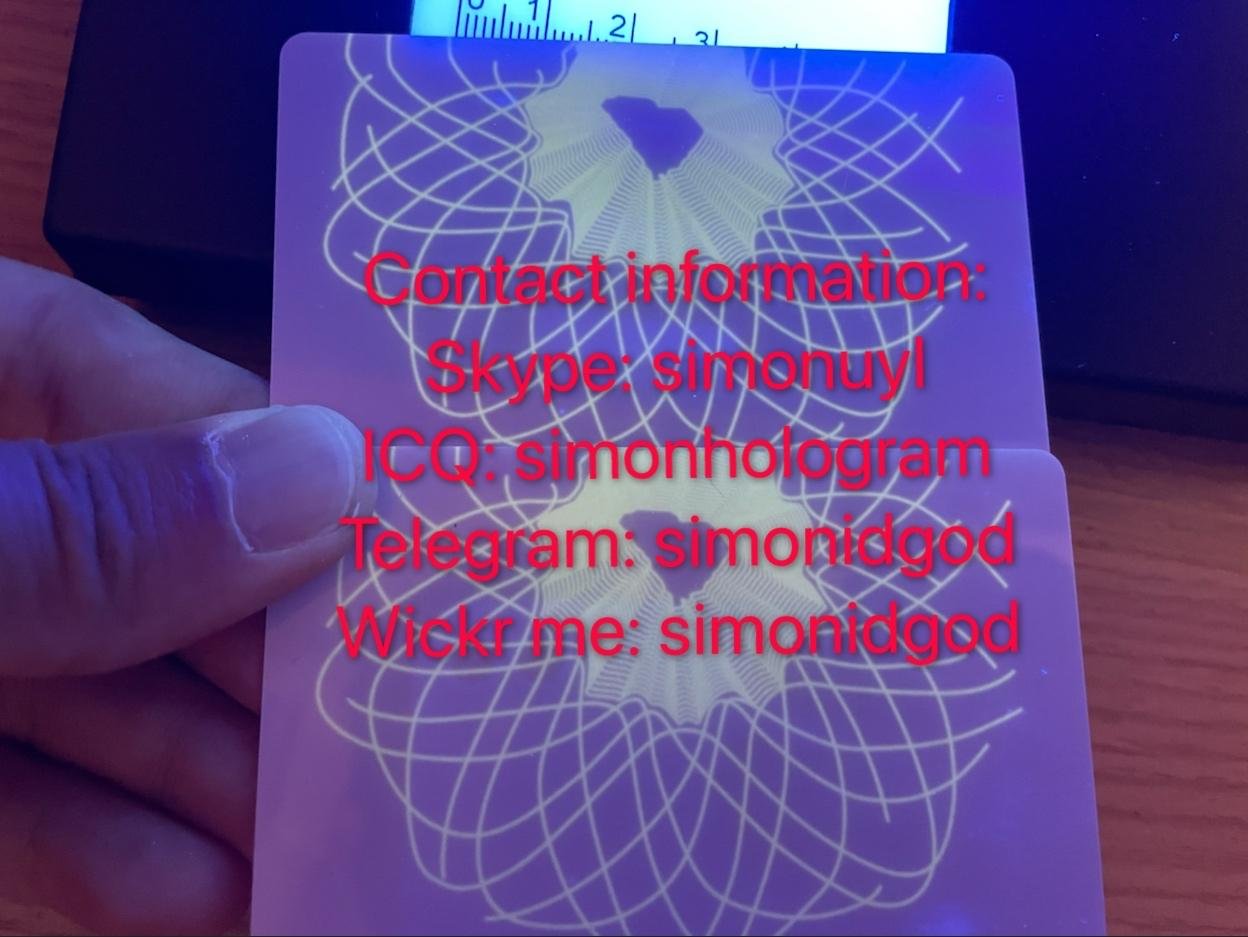 nSC New SC ID DL UV card  nSouth Carolina ID template 2