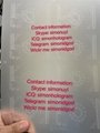 New  GA Georgia ID OVI hologram pouch with raise text UV NEW GA Template 