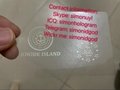 NEW Rhode Island ID DL hologram overlay sticker NEW RI  ID template 1