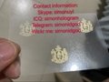 Maine ME hologram overlay OVI Driver sticker License for ME DL 1