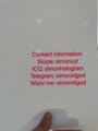 New PA Pennsylvania id hologram UV OVI laminate sheet TESLIN pref paper
