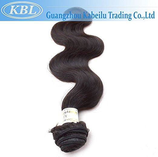 Grade 6A Unprocessed Malaysian Remy Human Hair Body Wave Hair Extension Natural  5