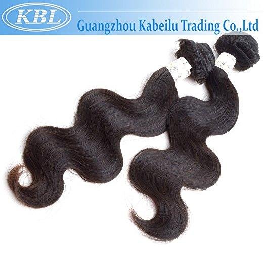 Grade 6A Unprocessed Malaysian Remy Human Hair Body Wave Hair Extension Natural 
