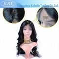 Free Part Silk Base Front Lace Wig Loose Wave Virgin Hair With Baby Hair 2