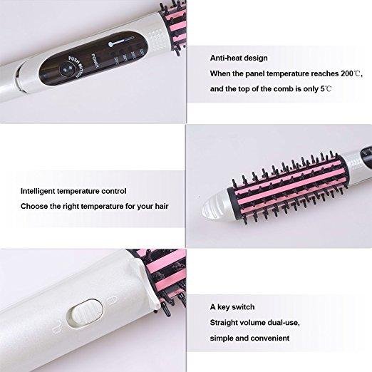 Portable Hair Straighteners and Curlers Ceramic Flat Irons Hair Curling Irons 3