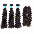 Brazilian Curly Virgin Hair Weaving