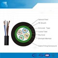 Hybrid Fiber Optic Cable with Steel Tape