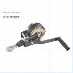 800 IBS STRAP HAND WINCH SUPPLIER MANUFACTURER