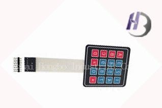 Simple Design Polyester Panel Membrane Switch 2