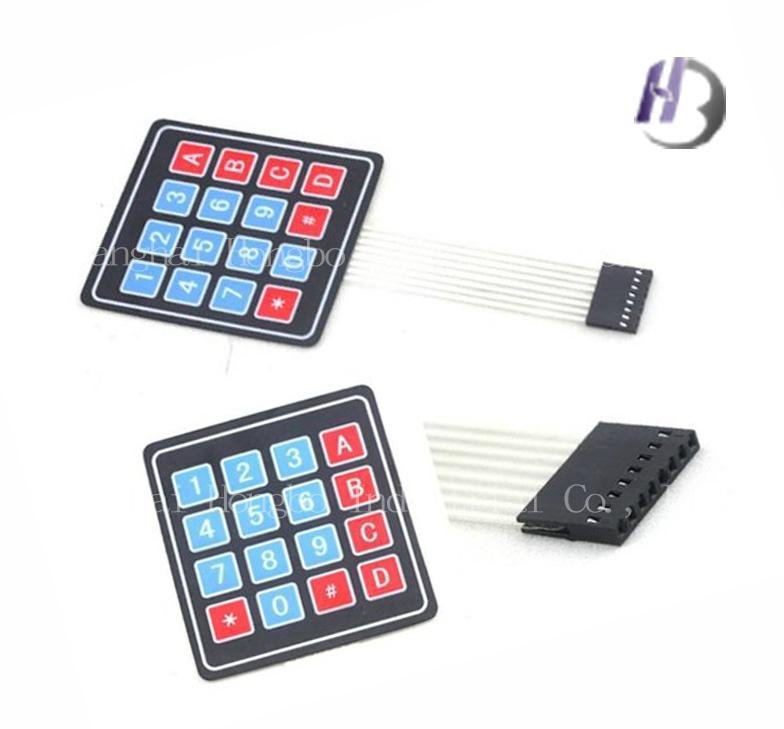 Simple Design Polyester Panel Membrane Switch 5